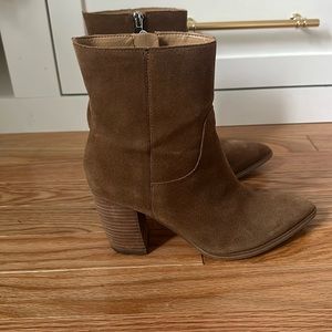 Marc Fisher Tan Boots